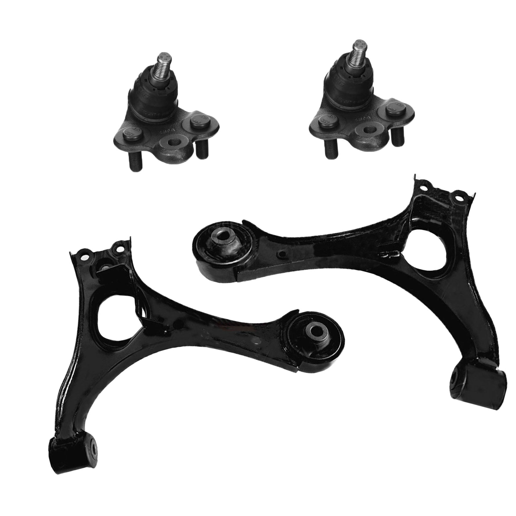 4pc Front Lower Control Arm Set Ball Joints for Honda Civic Acura CSX 2006-2011