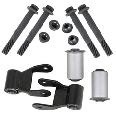 TOPPARTZ 2PCS Leaf Spring Shackle Kit Replacement for 1997-2011 Dodge Ram Dakota Mitsubishi Raider 722-020