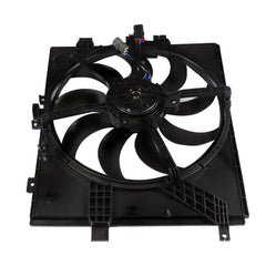 TOPPARTZ Radiator Cooling Fan Replacement for 2012-2016 Nissan Versa AT CVT Models Black