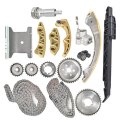 TOPPARTZ Timing Chain Kit 94201S 9-4201S 94201SX Replacement for Buick Chevy GMC Pontiac SAAB Saturn 2.0L 2.2L 2.4L 2003-2015