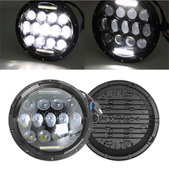 TOPPARTZ LED Headlights Headlamps 7 Round Daytime Running Light Replacement for Jeep Wrangler JK TJ LJ CJ Wrangler