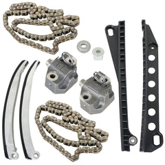 TOPPARTZ Timing Chain Kit with Tensioners Guide Rails Replacement for 2000-2011 Ford E150 E250 F150 Expedition Lincoln 4.6L
