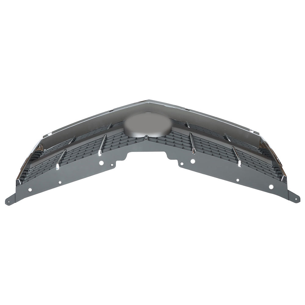 TOPPARTZ Front Bumper Upper Grille Mesh Trim Grill For 2010- 2012 Cadillac SRX Chrome