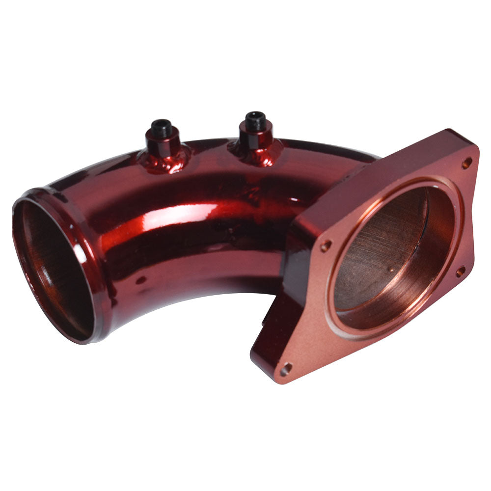 TOPPARTZ RED Intercooler Pipe&Intake Elbow for Ford 6.0L Powerstroke Diesel 03-07