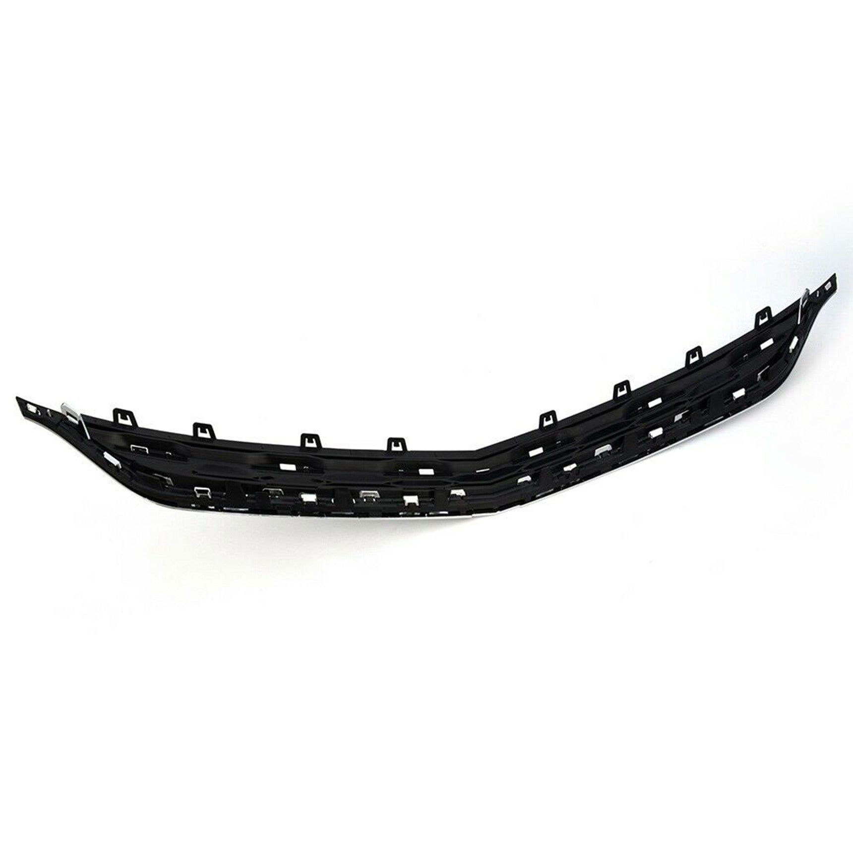 TOPPARTZ Front Bumper Upper&Lower Grille For Chevy Malibu 2016-2018 Black Plastic Trim