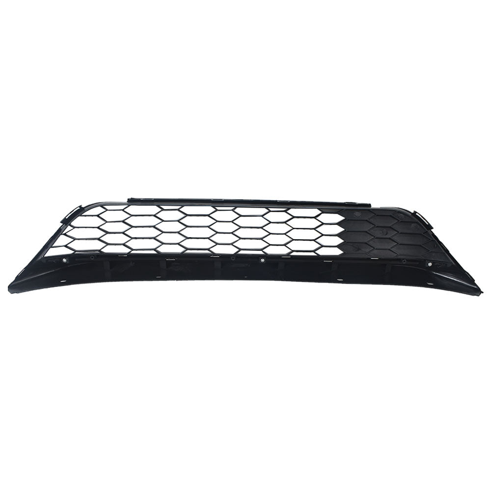TOPPARTZ Front Bumper Lower Grille Black Honeycomb Chrome Trim For 2016 2017 Honda Accord