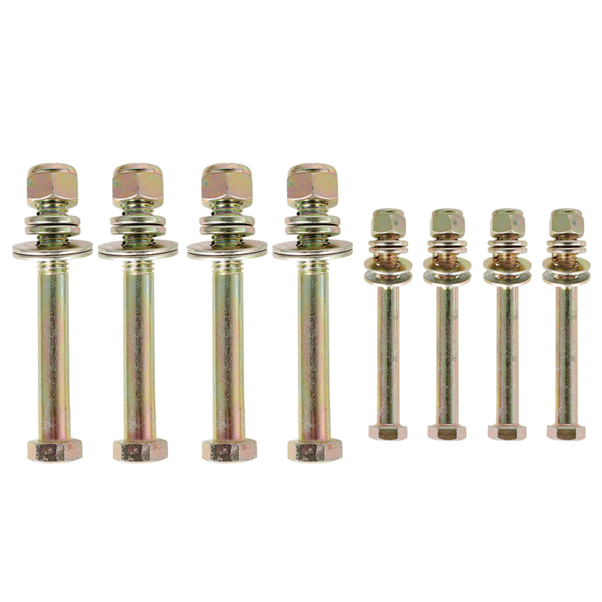TOPPARTZ Up and Lw Grade 8 Case Hardened Rear Control Arm Bolt Kit Replacement for 1997-2006 Wrangler TJ