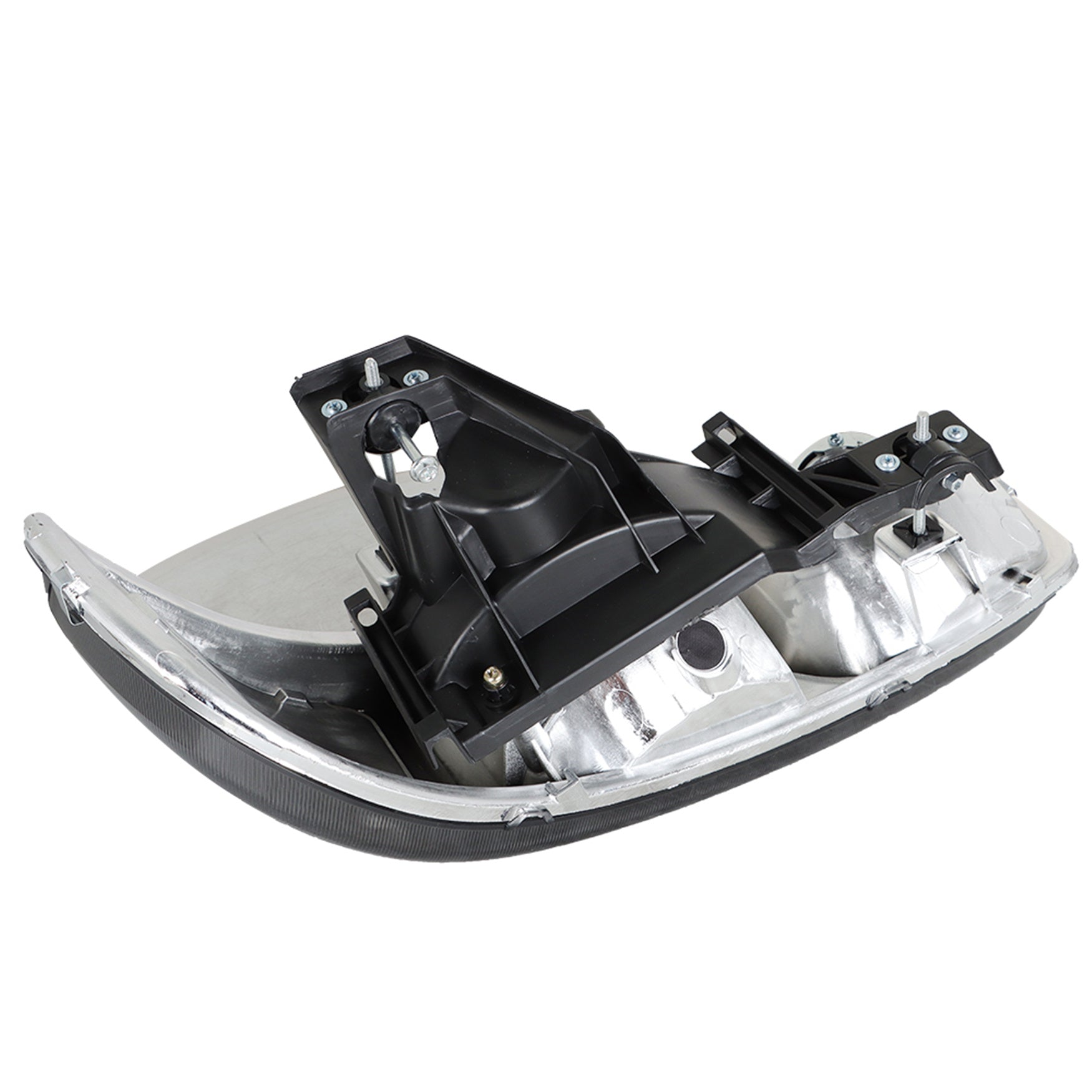 TOPPARTZ RH+LH Headlight&Bumper Lamp For 1999-07 GMC Sierra /Yukon Black Housing Left+Right Side (Passenger & Driver Side)