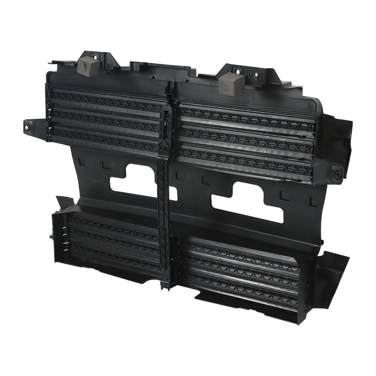 TOPPARTZ Front Radiator Black Shutter Assembly Relpacement for 2013-2019 Ford Explorer