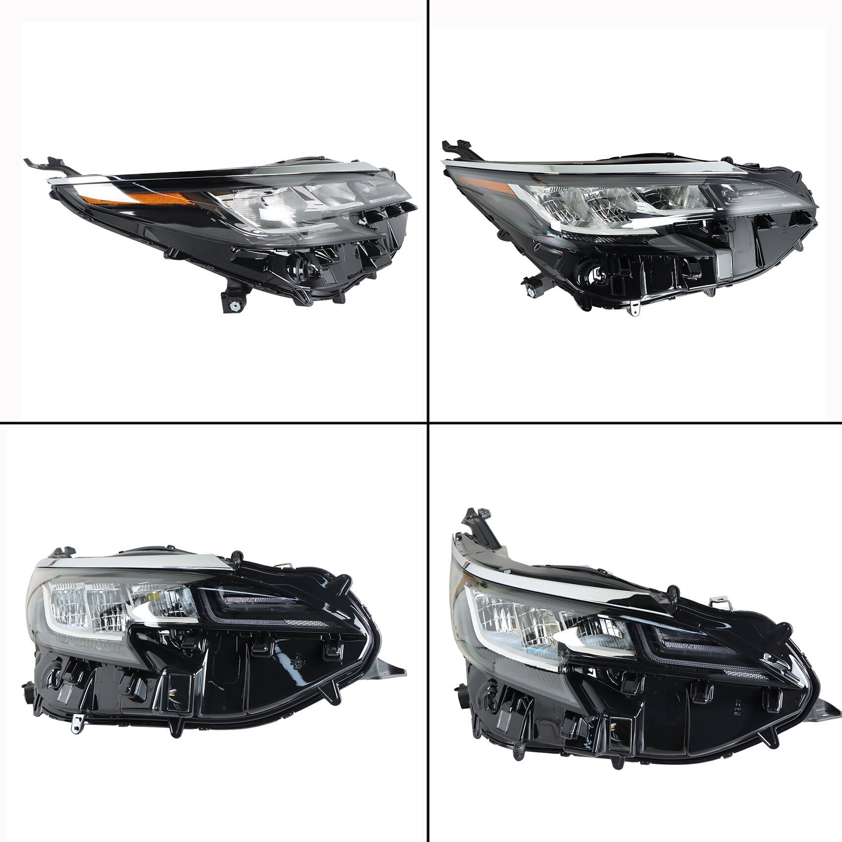 TOPPARTZ Headlights Assembly Replacement for 2021-2022 Toyota Sienna LE/XLE LED Projector Headlamp for Passenger Side 8111008110