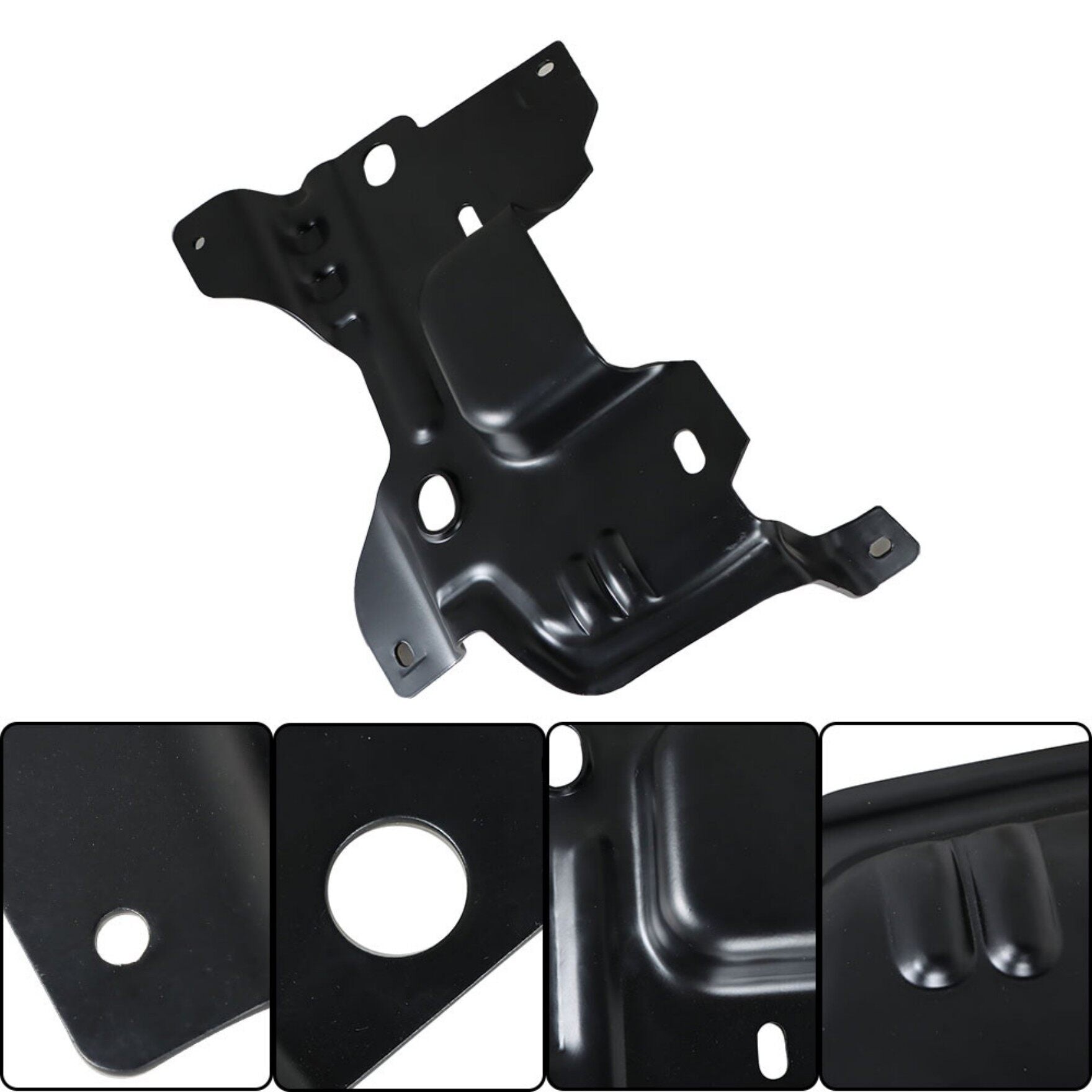 TOPPARTZ Front Bumper Bracket Left and Right Set Replacement for 2009-2014 F-150 9L3Z17B984A FO1067180 9L3Z17B985A FO1066180