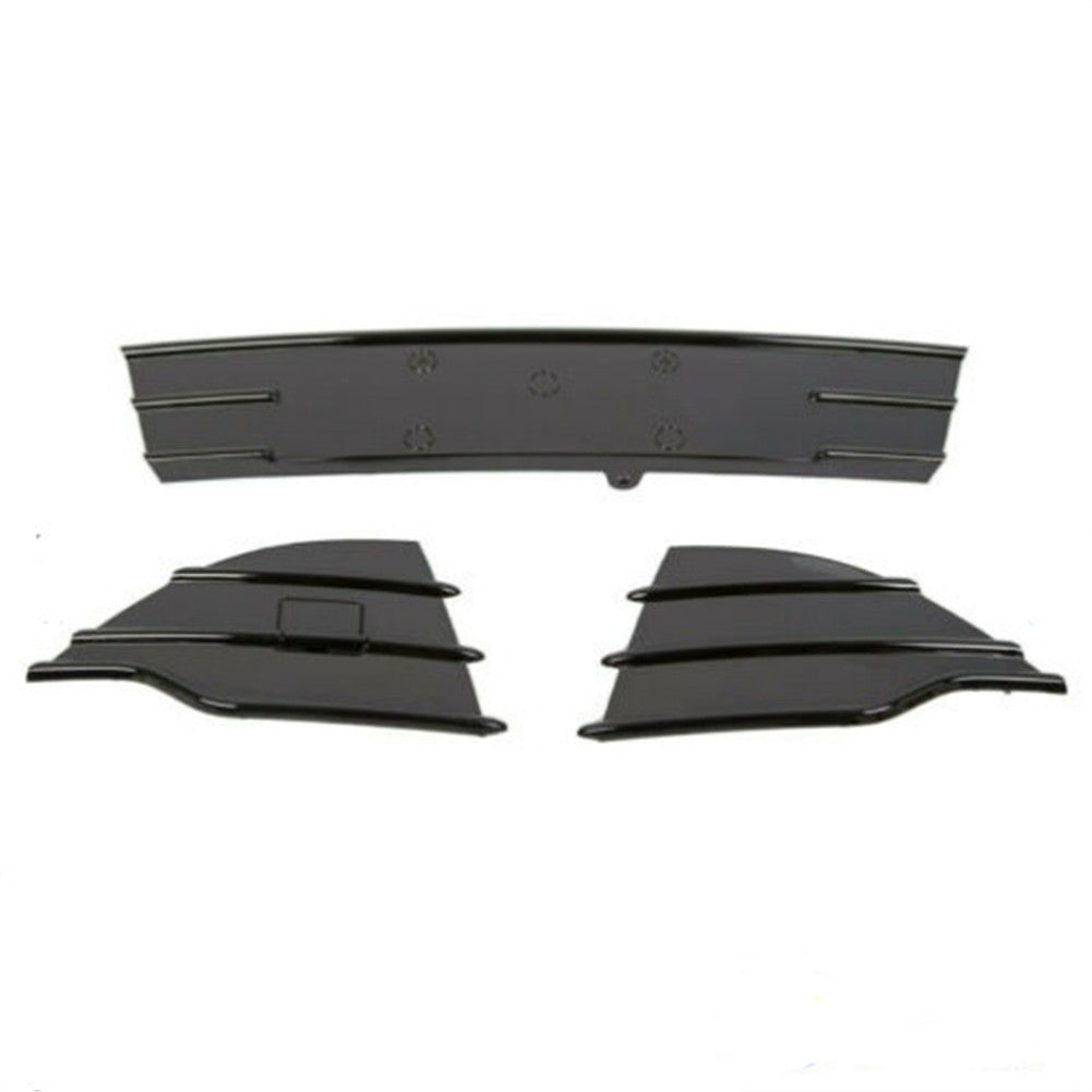 TOPPARTZ Front Plastic Grille Bumper Fit For 2013-2016 Ford Escape Black Painted
