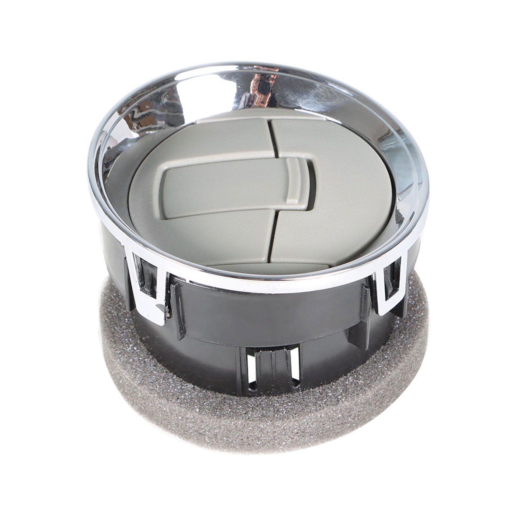TOPPARTZ Front Interior Dashboard Louvre Chrome AC Heater Air Vent For Ford F-150 F150 2009-2014