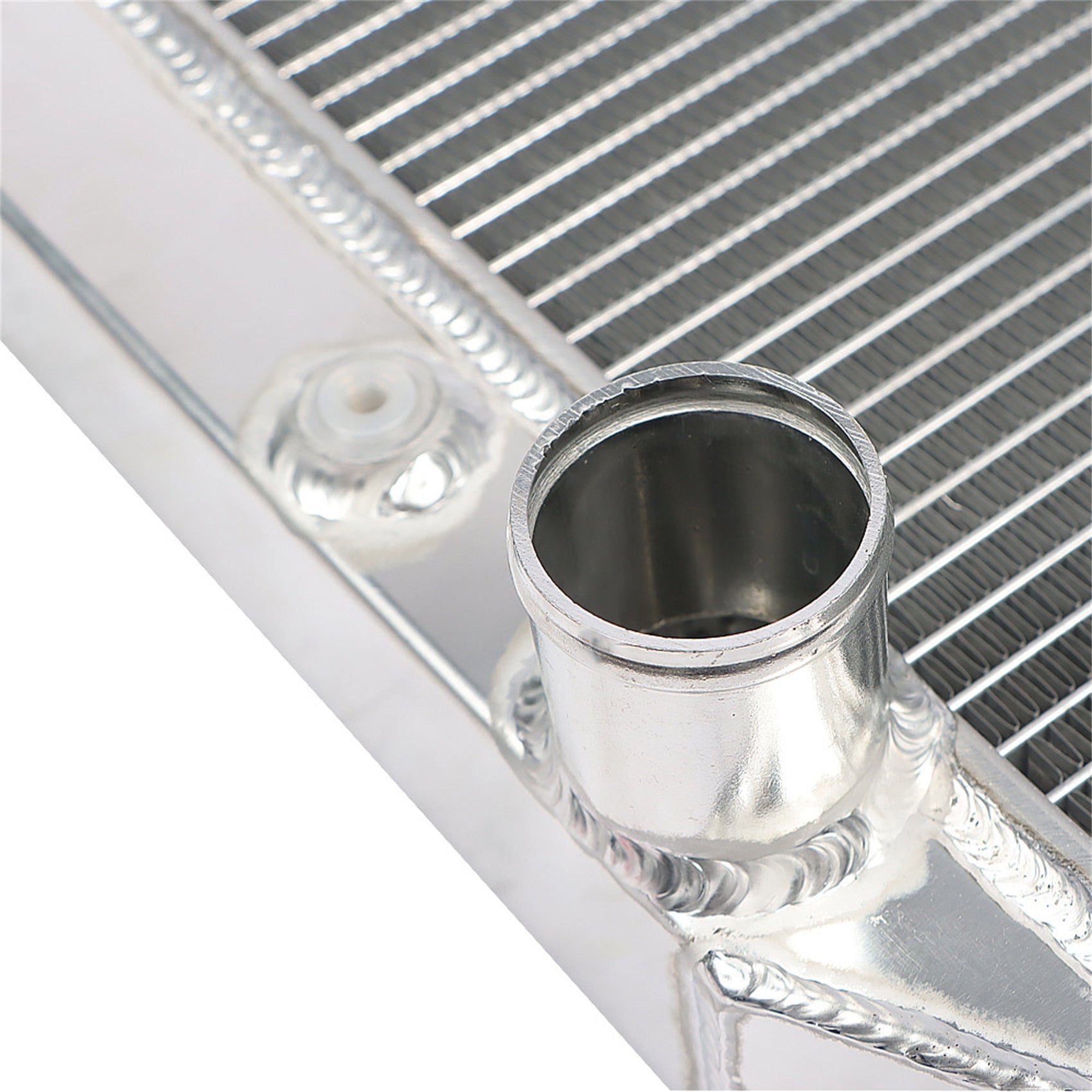 TOPPARTZ 3 Row Aluminum Cooling Radiator Replacement for 1960-1966 Ford Mustang Falcon Comet V8 MT