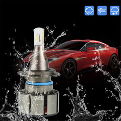 TOPPARTZ H7 LED Headlight Bulbs 6000K Cool White 50W 8000 Lumens Super Bright Headlight Conversion Kit,Pack of 2