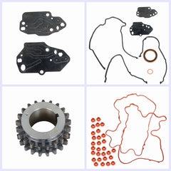 TOPPARTZ Timing Chain Kit Oil Pump 3R2Z6A257DA Replacement for Ford F150 Lincoln 5.4L