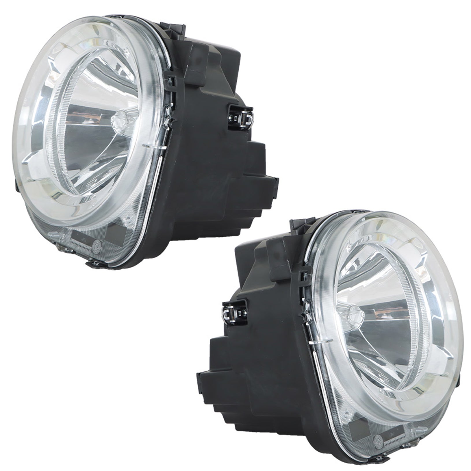 TOPPARTZ Headlight Assembly, Compatible Replacement for 2015-2018 Jeep Renegade Projector Headlamp for Driver and Passenger Side