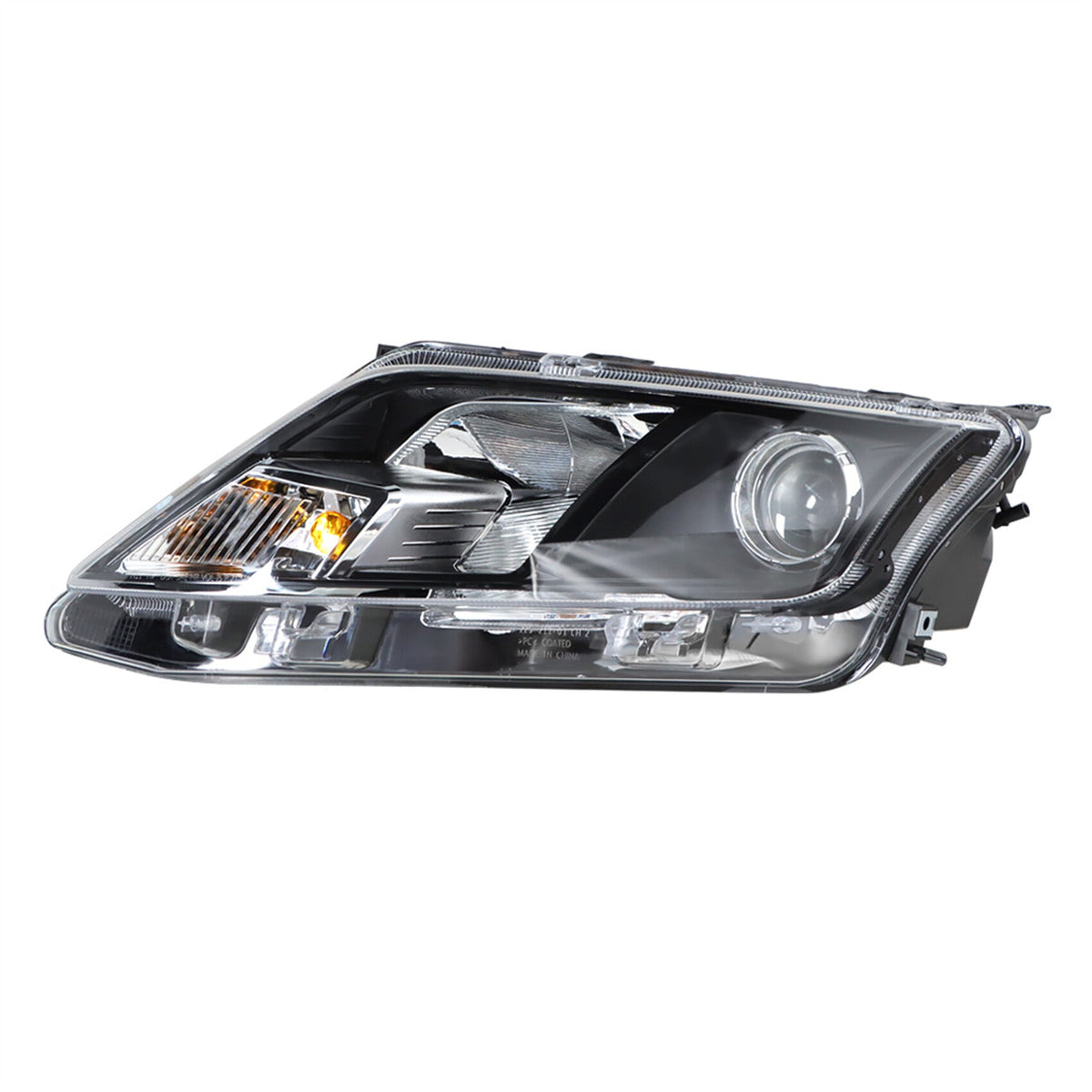 TOPPARTZ Headlight Assembly Replacement for 2010-2012 Ford Fusion Halogen Clear Lens Black Interior Driver Side FO2502273