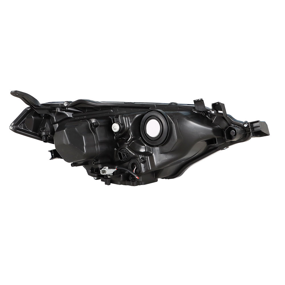 TOPPARTZ Fit For 2014-2016 Toyota Corolla Driver Side Chrome Housing Headlamp Headlight