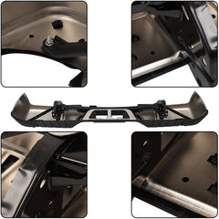 TOPPARTZ Chrome Rear Step Bumper Assembly Replacement for 2007-2013 Toyota Tundra without Parking Aid Sensor Holes TO1103117