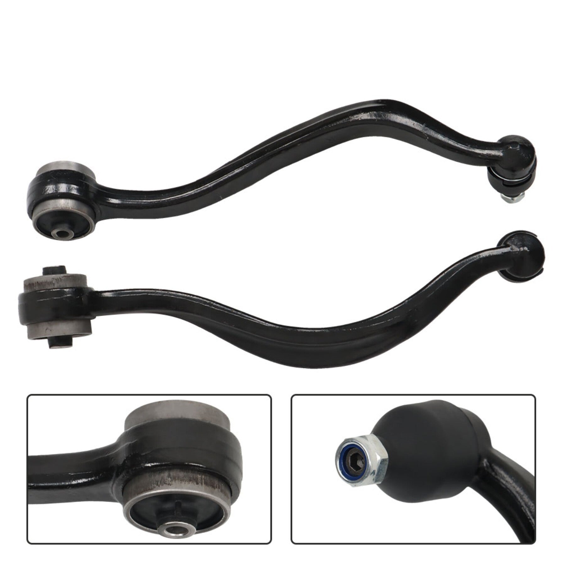 TOPPARTZ Control Arm Kit 14 Pieces Set Front Upper & Lower Control Arms w/Ball Joints & Tie Rods & Sway Bars Replacement for Ford Mercury Lincoln