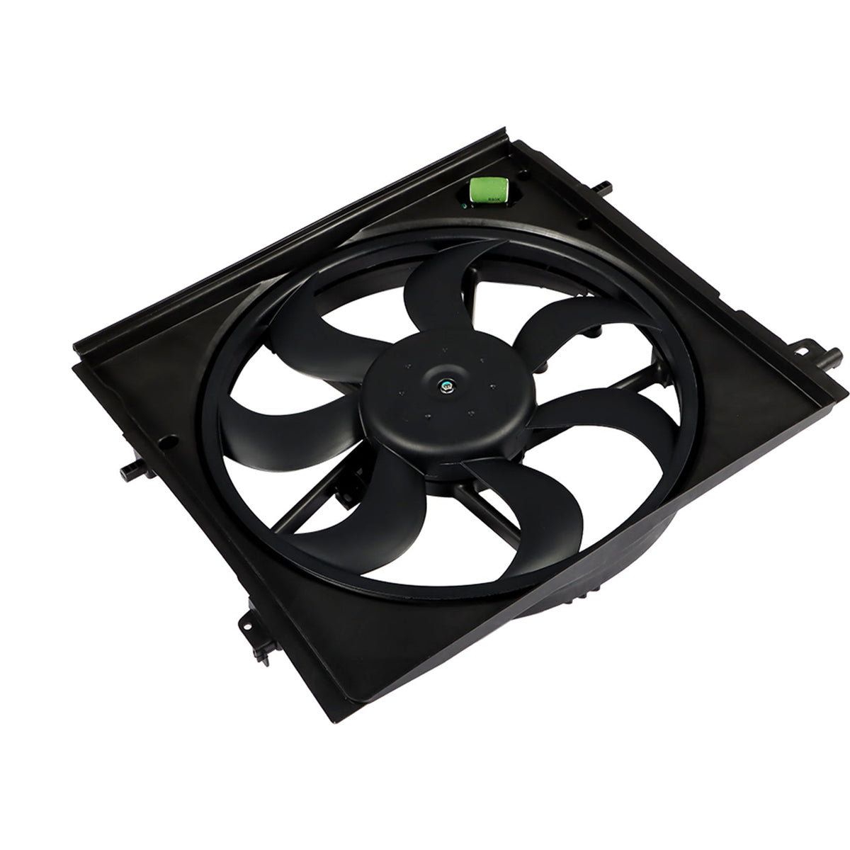 TOPPARTZ Engine Radiator Cooling Fan Assembly Replacement for 2017-2019 Nissan Rogue Sport 2.0L