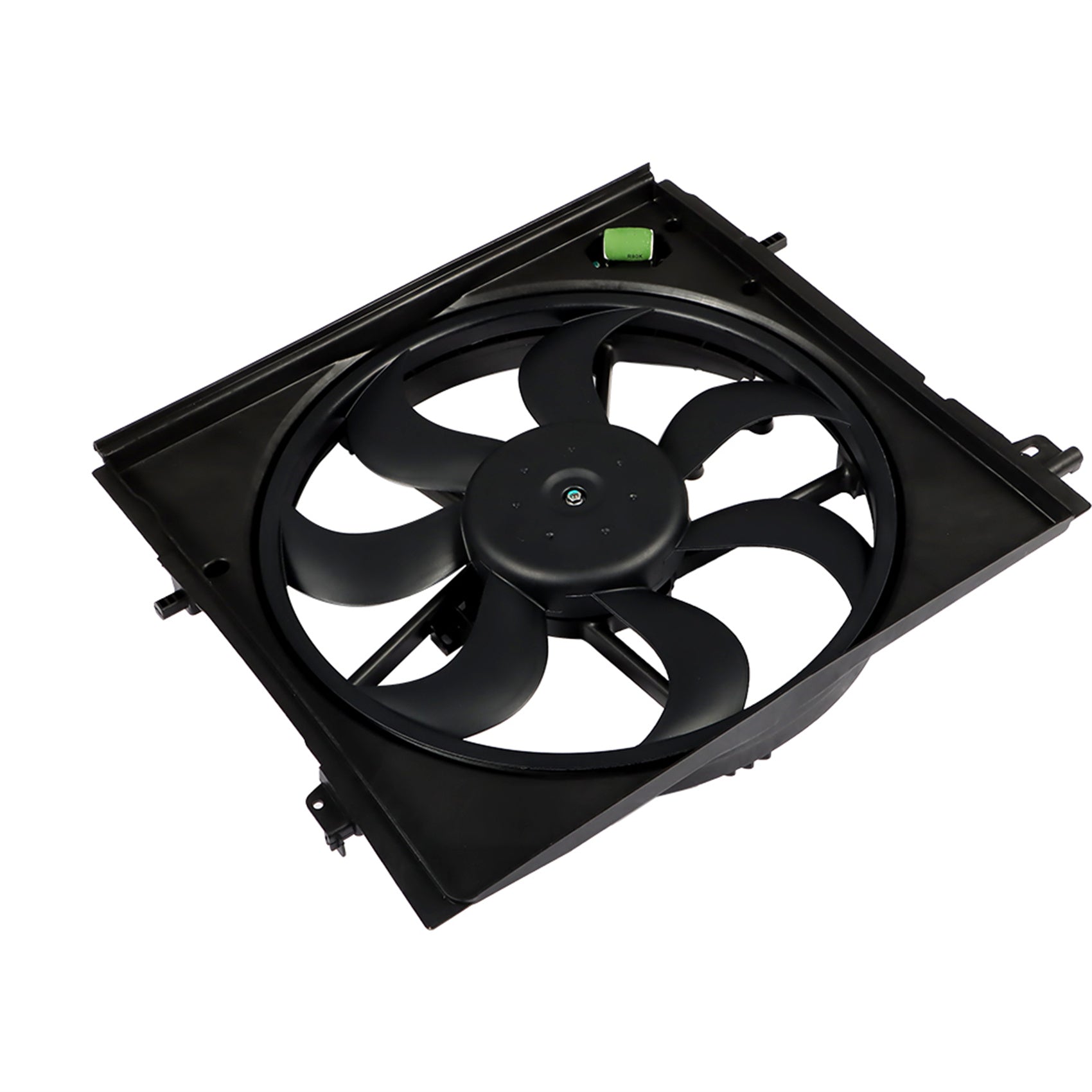 TOPPARTZ Engine Radiator Cooling Fan Assembly Replacement for 2017-2019 Nissan Rogue Sport 2.0L