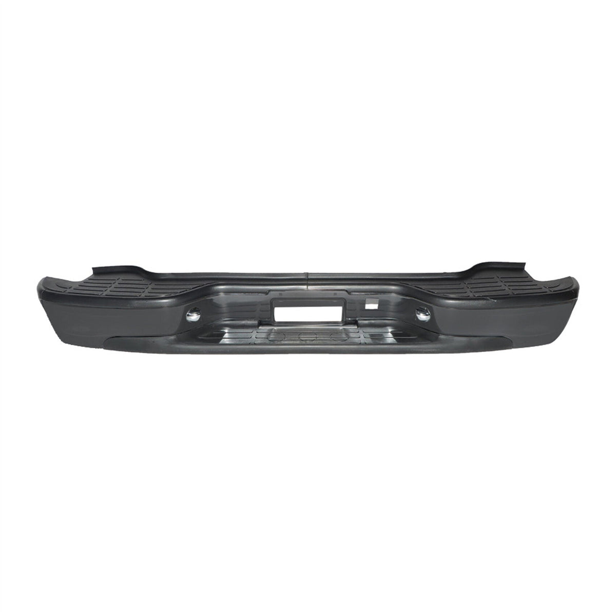 TOPPARTZ Black Steel Rear Step Bumper Assembly Replacement for 2000-2006 Chevy Tahoe Suburban GMC Yukon GM1101115