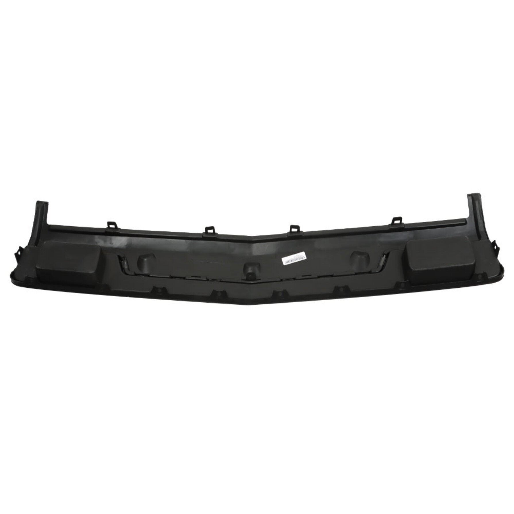 TOPPARTZ Front Bumper Filler Panel Black without Tow Hook Hole with Impact Bar Skid Plate Replacement for 2014 2015 Silverado 1500