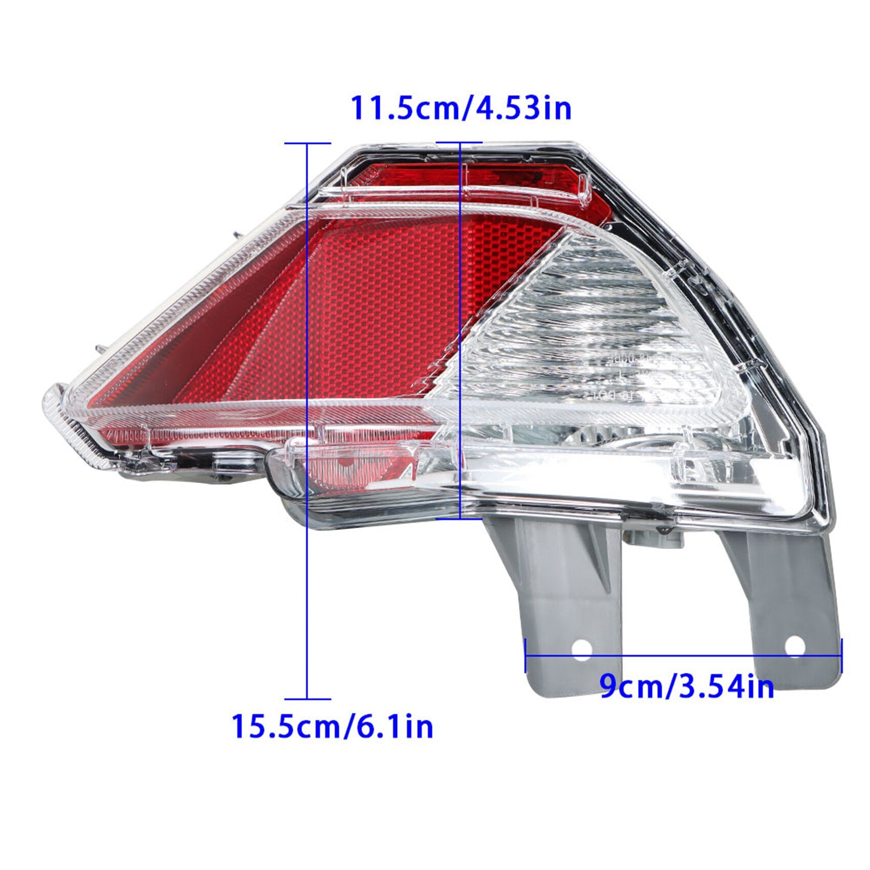 TOPPARTZ Rear Bumper Reflector Stop Tail Light Brake Lamp Replacement for 2016-2019 Toyota RAV4 Rear Right Side