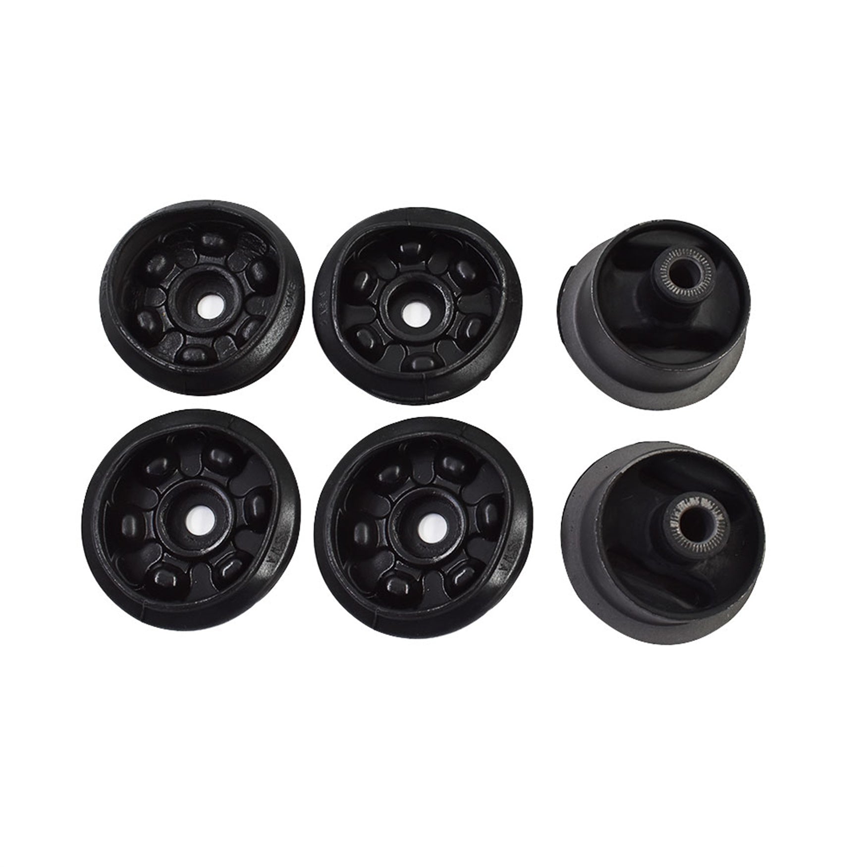 6x Rear Differential Arm Mounting Bushing + Support Rubber For Honda/CR-V 1997-2012