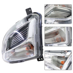 TOPPARTZ Bumper Fog Light Assembly w/ Bulbs Replacement for 2018 2019 2020 Chevrolet Equinox Left Driver Side