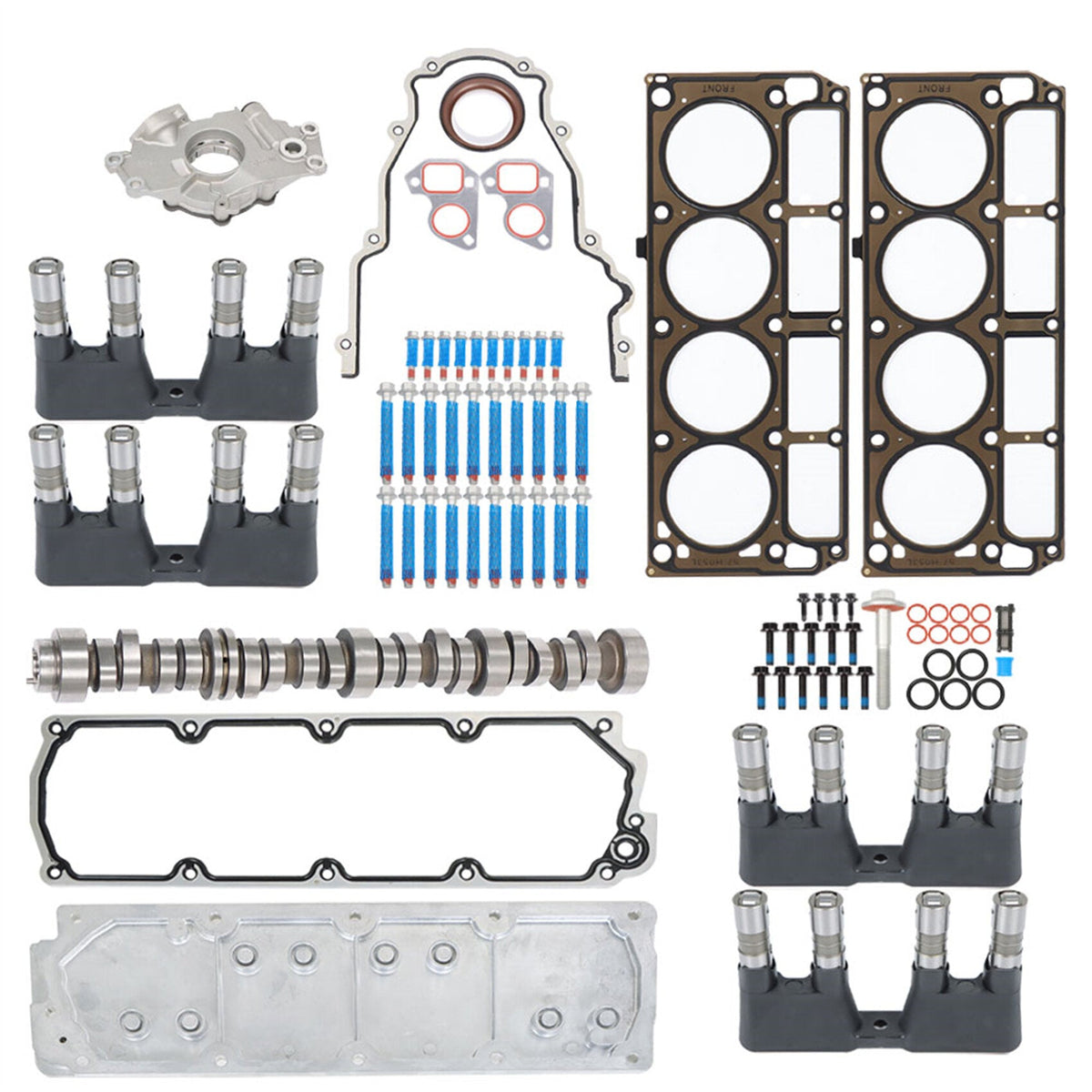 TOPPARTZ NON AFM DOD Cam Oil Pump Kit 12625437 Replacement for GM Chevy Trucks SUVs LS L92 L99 4.8L 5.3L