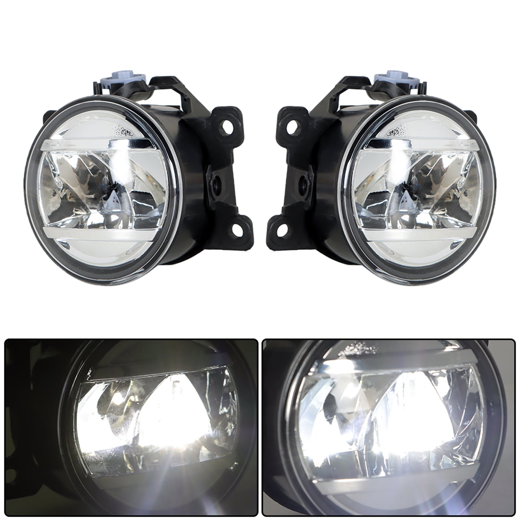 TOPPARTZ Fog Lights Assembly Replacement for 2022 Honda Civic with Bulbs Switch Wiring Kit