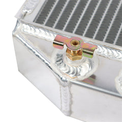 TOPPARTZ 3 Row Aluminum Cooling Radiator Replacement for 1960-1966 Ford Mustang Falcon Comet V8 MT