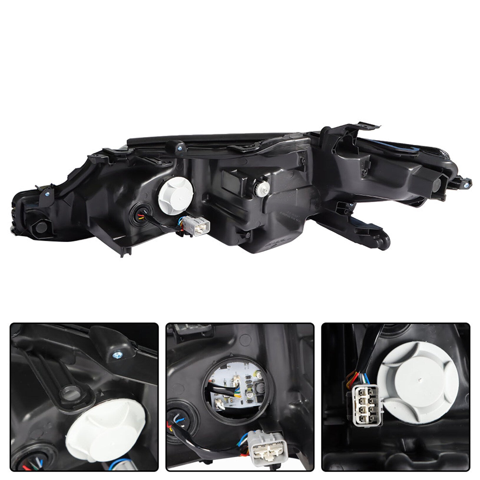 TOPPARTZ Headlight Assembly Replacement for Toyota Camry XLE/XSE Headlights Full LED 2018-2020 RH Set Passenger Side