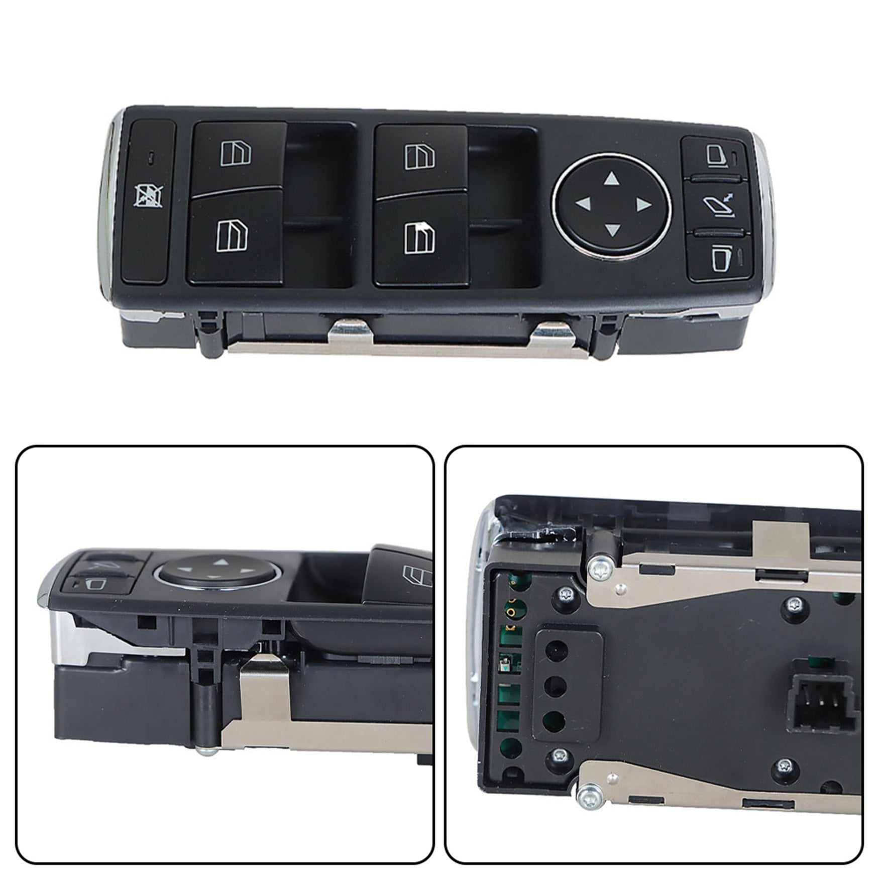 TOPPARTZ Power Window Switch PWS4400BZ A1669054400 Replacement for Mercedes-Benz ML350 Electric Front Left Driver Side