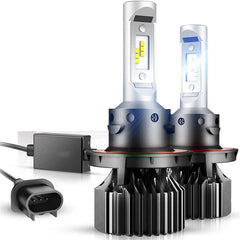 TOPPARTZ 2Pcs H13/9008 LED Headlight Bulbs Replacement Kit 3000LM/Pair 30W/Pair 6000K White Super Bright Headlight