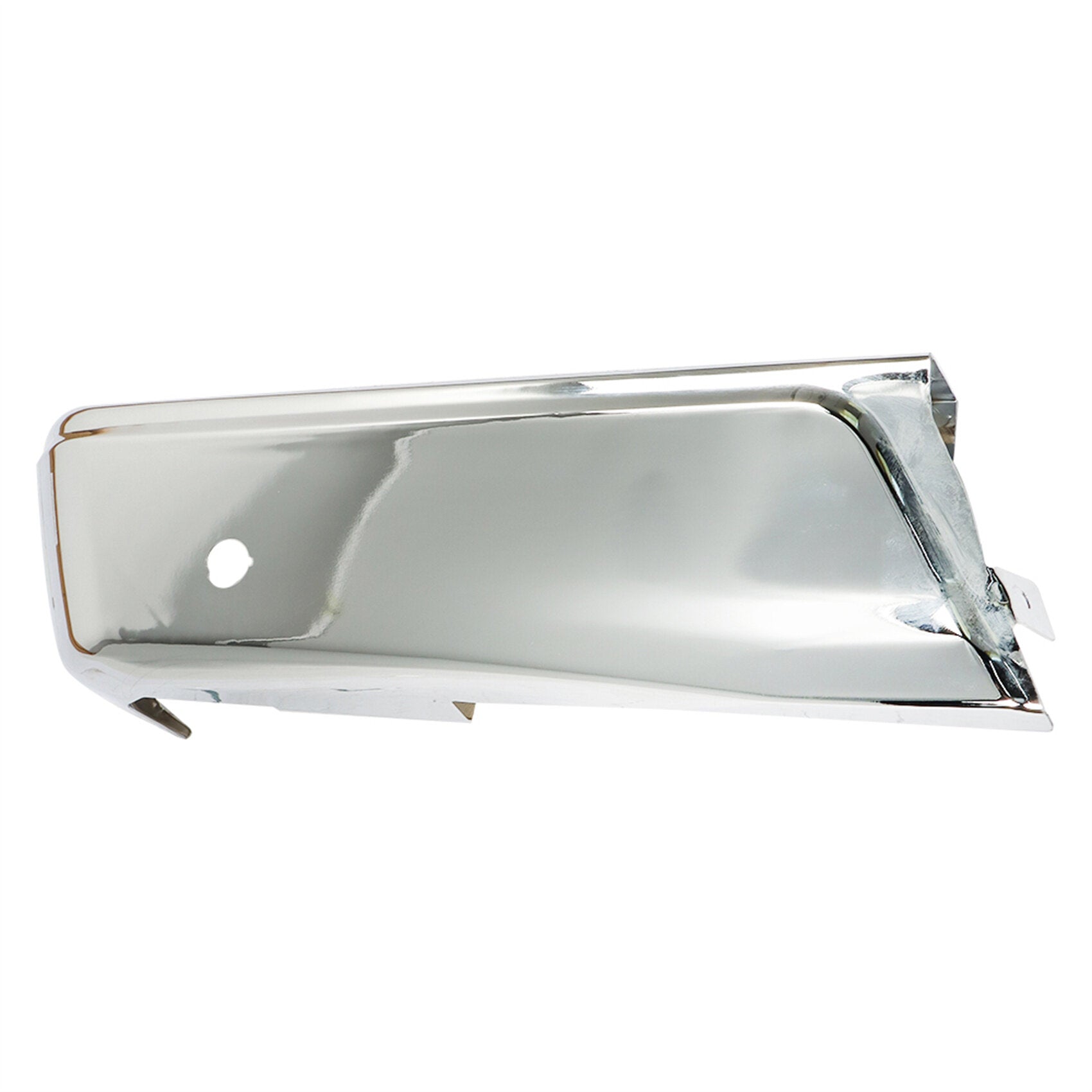 TOPPARTZ Chrome Left Side Rear Bumper End Cover with Park Assist Sensors Hole Replacement for 2015-2020 F150 FL3Z17906B