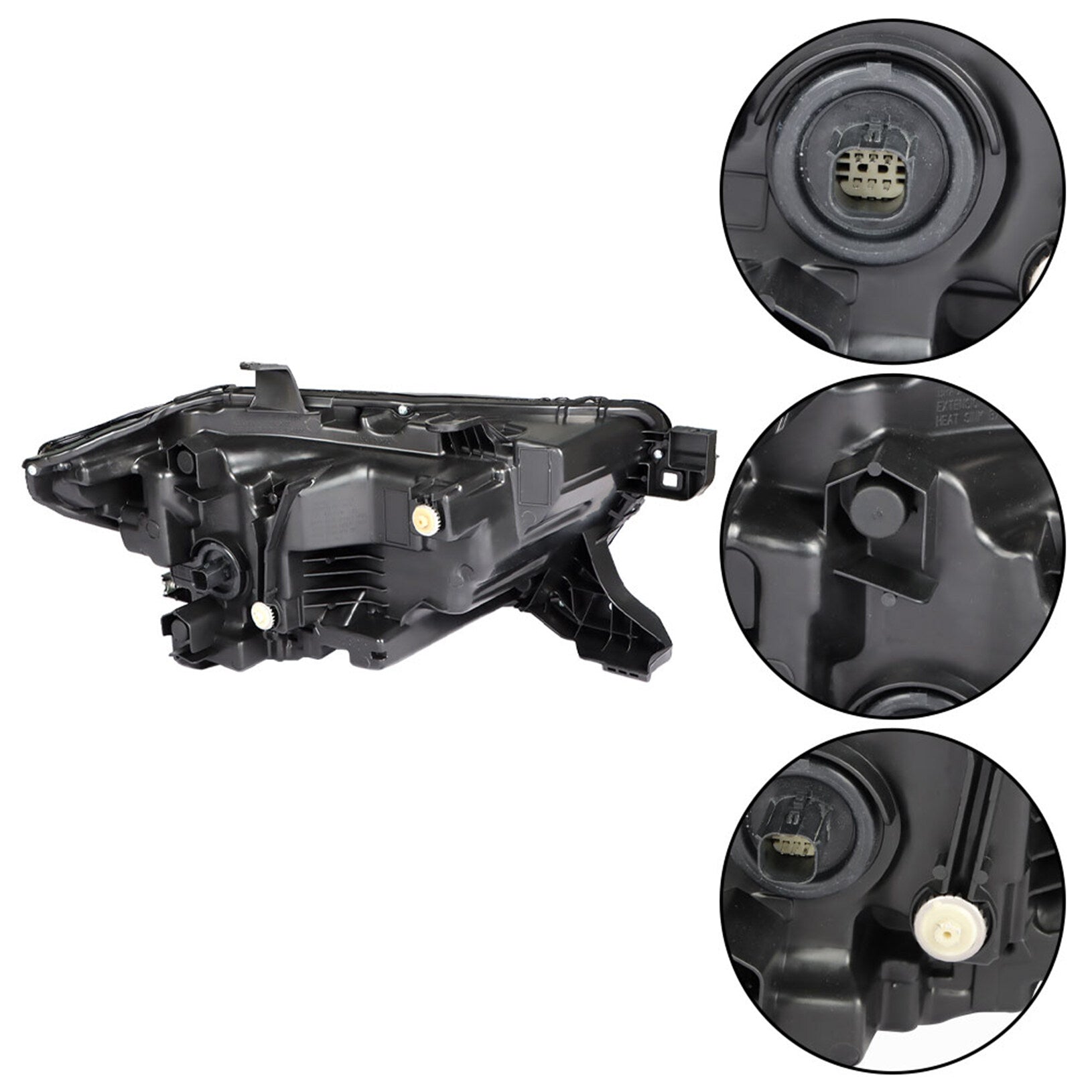TOPPARTZ Headlight Assembly Replacement for Toyota Tacoma Full LED DRL 2020-2023 Headlights Set Driver Side