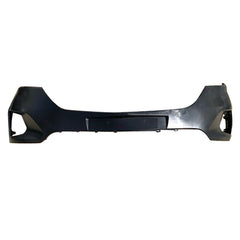 TOPPARTZ Front Bumper Cover Upper Fit for Chevy Chevrolet Equinox 2018 2019 Black