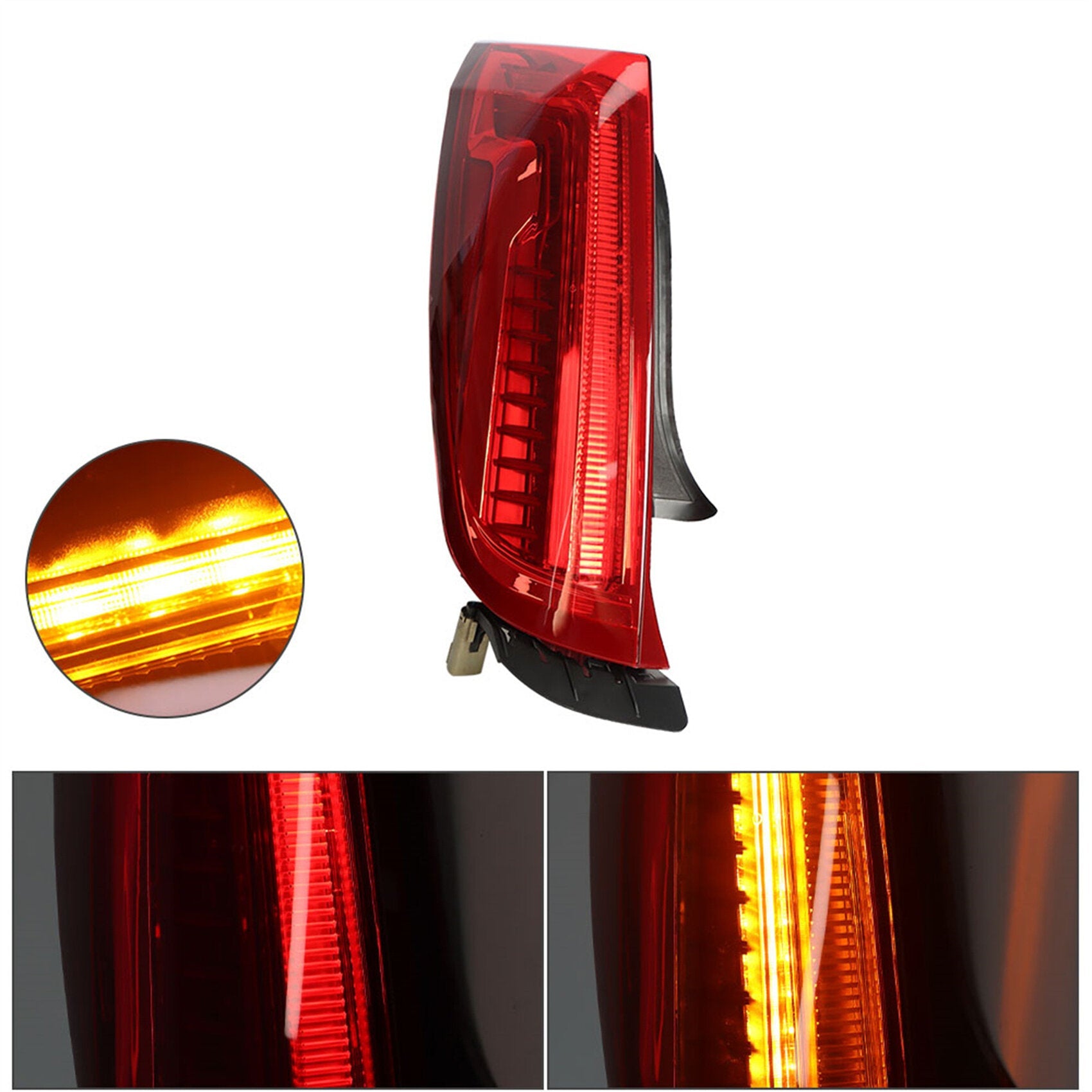 TOPPARTZ Driver Side LED Tail Light Replacement for 2013-2017 Cadillac XTS Rear Tail Light Brake Lamp Assembly LH Left Side 23238005