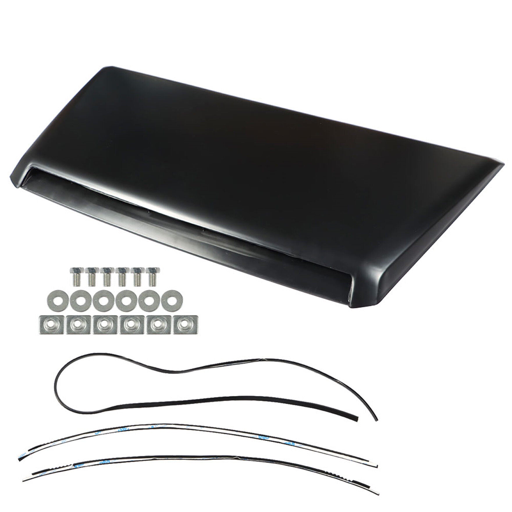 toppartz Black Hood Scoop Bulge Replacement for Toyota Tundra 5.7L TRD Pro and TRD Sport Style 2014-2021 7618134900 76183-34010