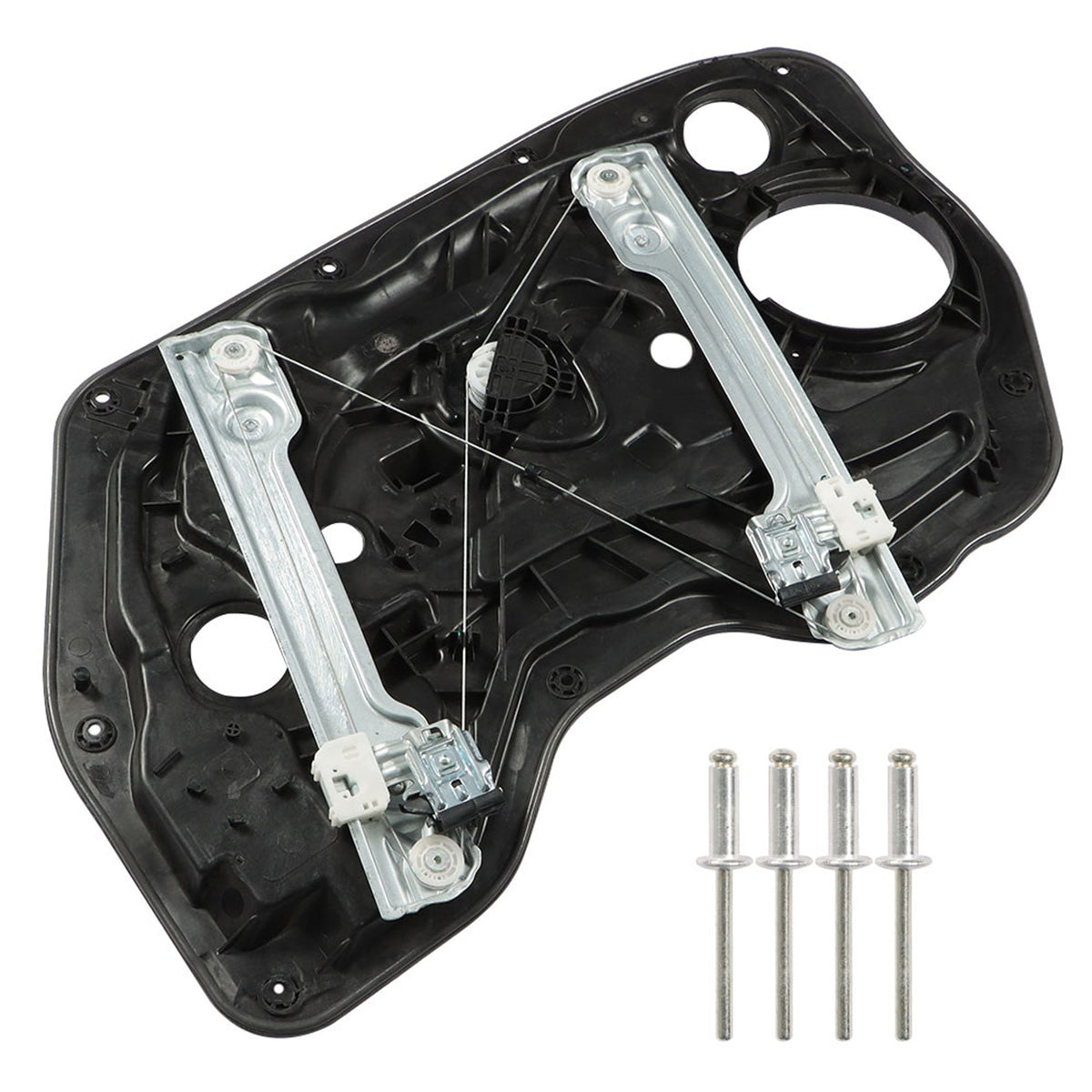 TOPPARTZ Front Left Driver Side Power Window Regulator with Motor Replacement for 2011-2016 Hyundai Elantra Sedan 824713Y010 82471-3Y010