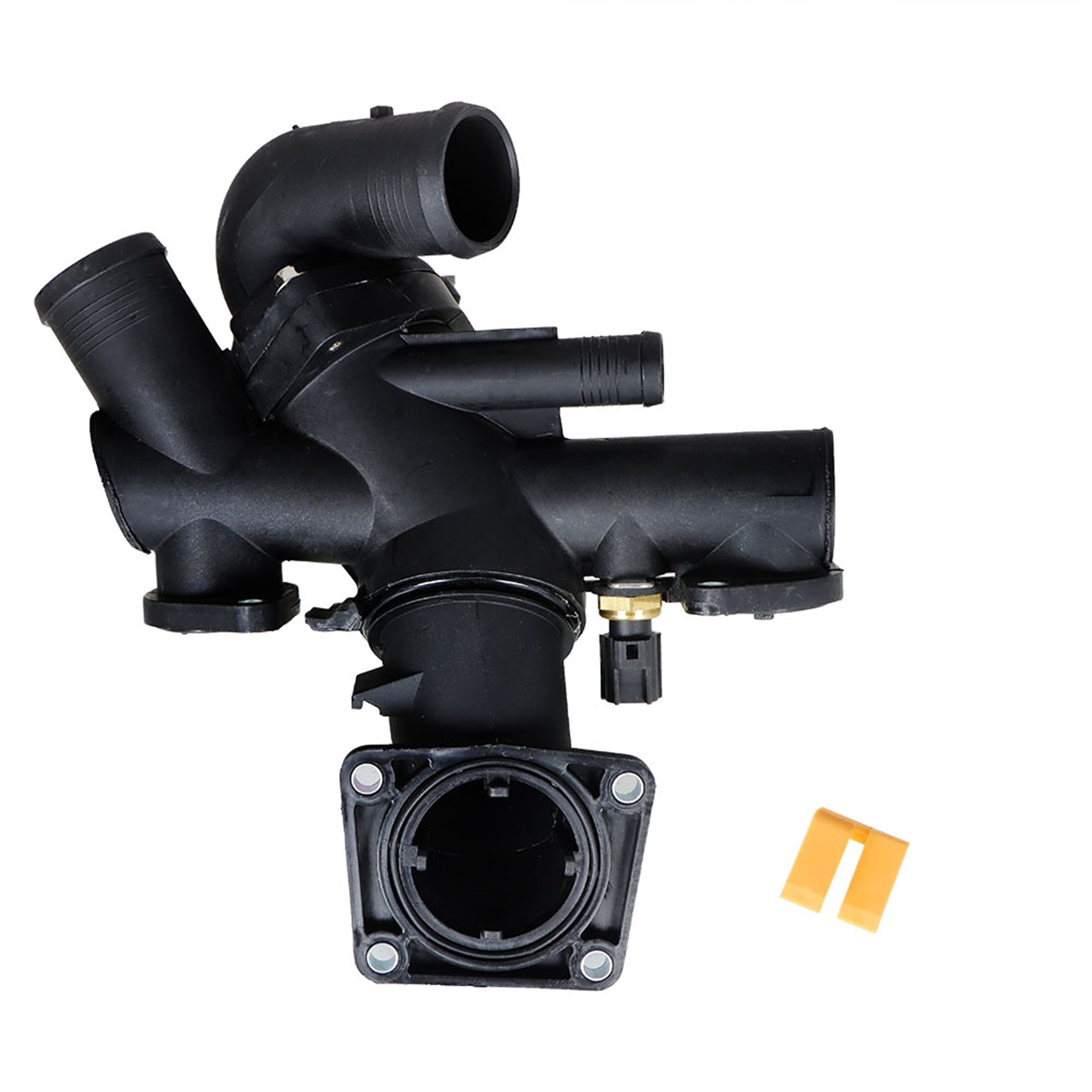 TOPPARTZ Thermostat Housing Complete Assembly AJ811793 AJ810214 Replacement for Jaguar S-Type XJ8 XK8 XKR XF 4.2 V8
