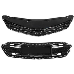 TOPPARTZ Front Bumper Upper Grill Middle Lower Grille For Chevrolet Cruze 2016 2017 2018