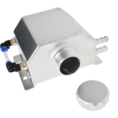 TOPPARTZ Aluminum Radiator Coolant Overflow Bottle Recovery Water Tank Reservoir 1L