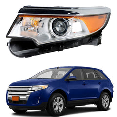 TOPPARTZ Headlights Front Lamp Replacement for 2011-2014 Ford Edge Headlamps Projector Headlights Driver Side