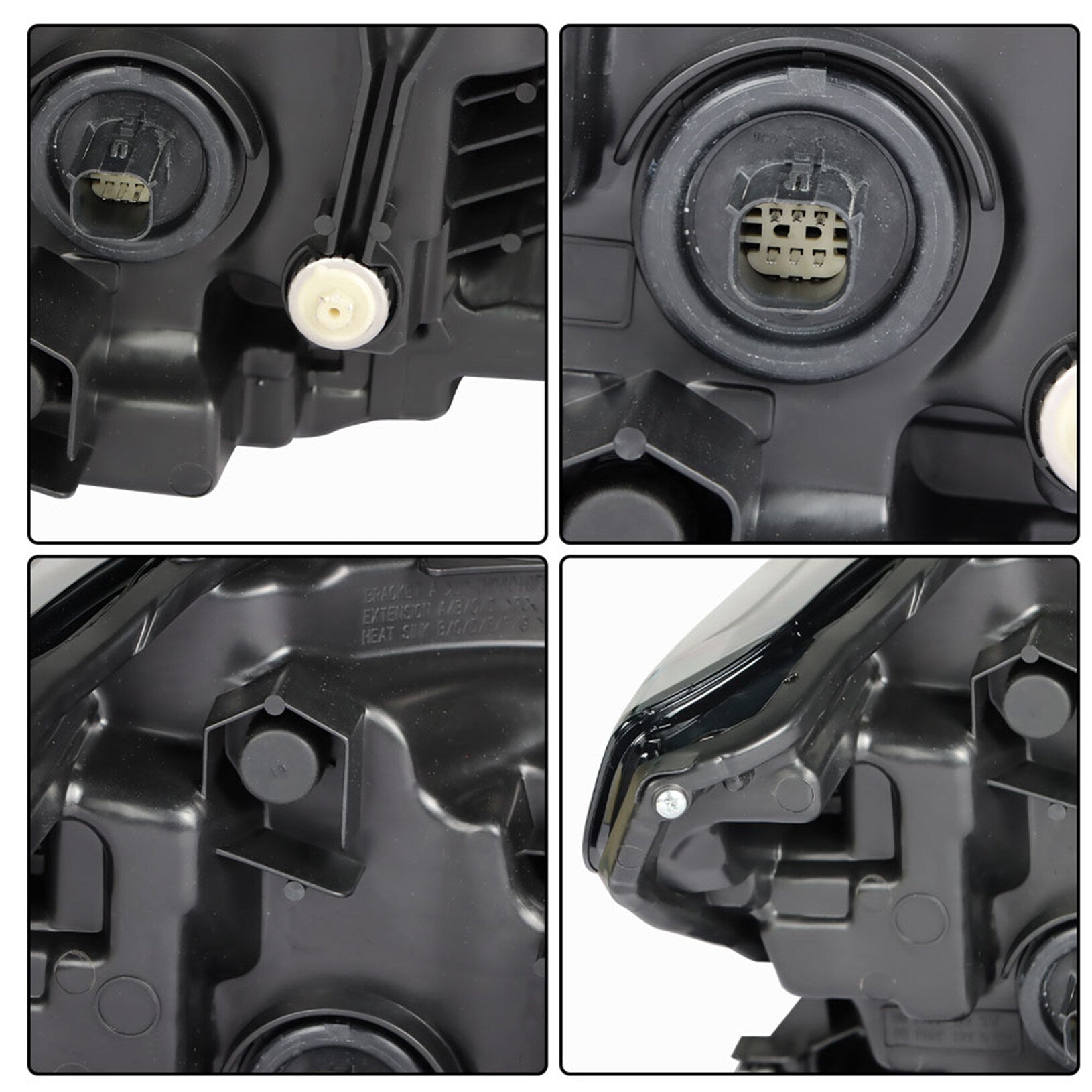 TOPPARTZ Headlight Assembly Replacement for Toyota Tacoma Full LED DRL 2020-2023 Headlights Set Driver Side