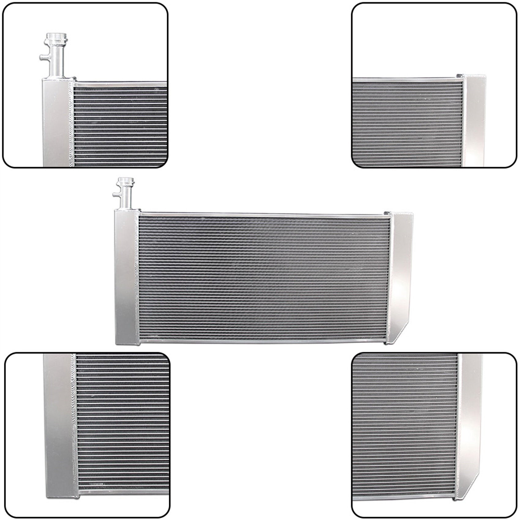 TOPPARTZ 3Row Radiator Replacement for 2004-2016 Chevy Express GMC Savana 2500 3500 4500